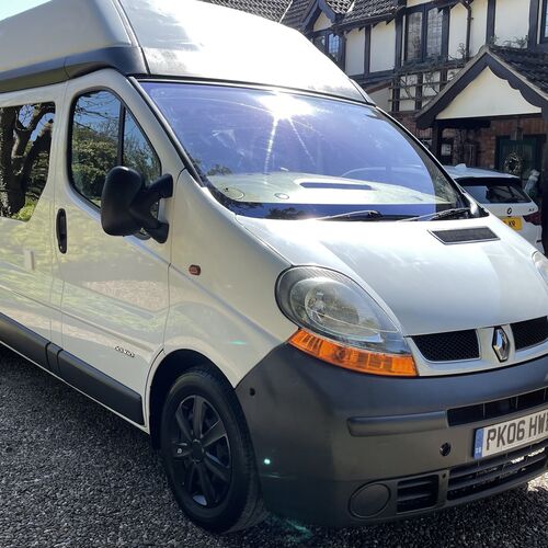 2006(06)reg Renault Trafic 2.5DCi Camper Van 2 Berth White New Conversion