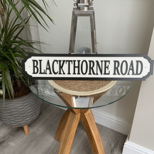 Customised Indoor Street Signs