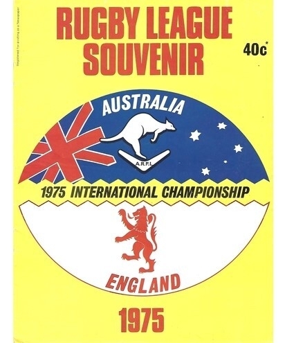 1975 Australia v England International Programme