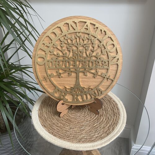 Customised Tree Of Life Wedding Anniversary Gift | Tree Of Life Monogram | Special Anniversary Gift