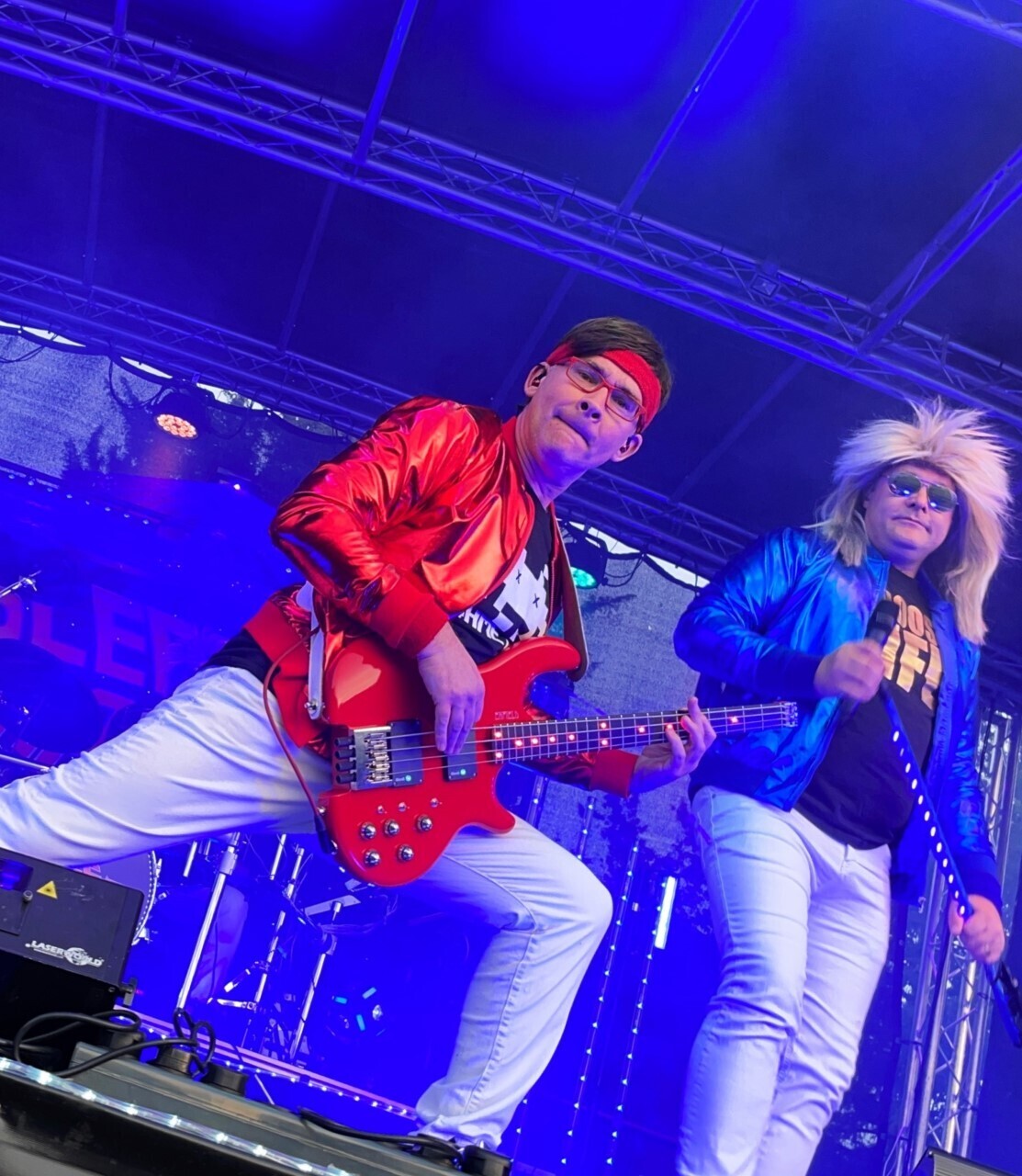 SLEDGEHAMMER 80s tribute band http//www.tonybennell.co.uk