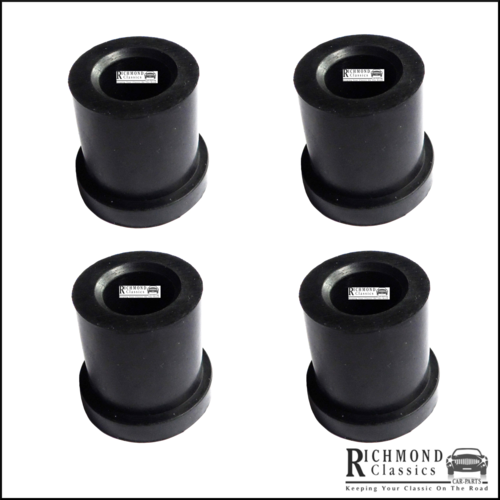 MG Midget / Sprite Rubber Rear Shackle Bushes x 4 AHA7182