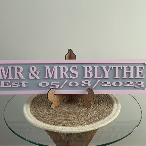 Mr & Mrs Street Signs