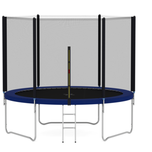 Trampoline 6FT with Enclosure Spring Cover & Ladder