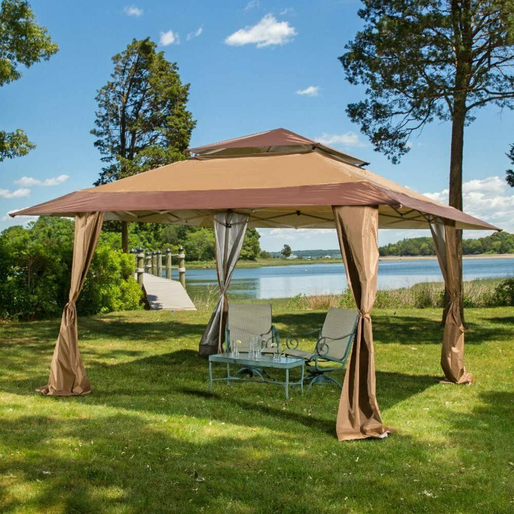 MAXIMUS® Royal 4x4m Popup Gazebo Outdoor Patio Canopy Tent MCC