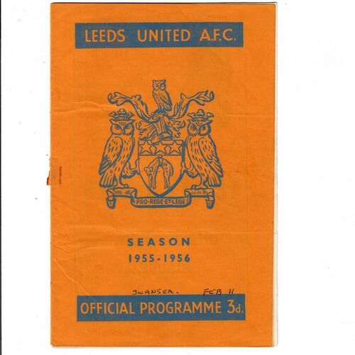 Swansea Away Football Programmes