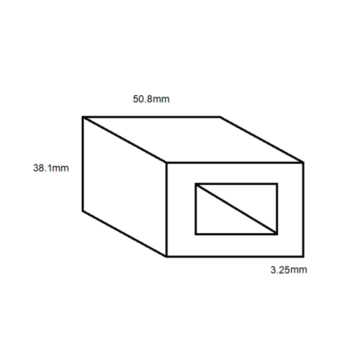 Aluminium Box Sections Shop Now Aluminium Extrusions Online