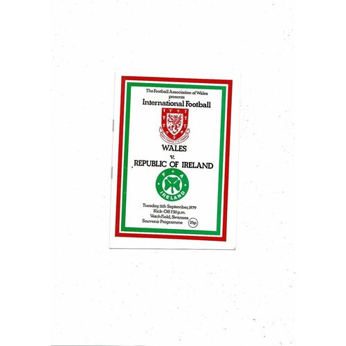 Wales Home Football Programmes