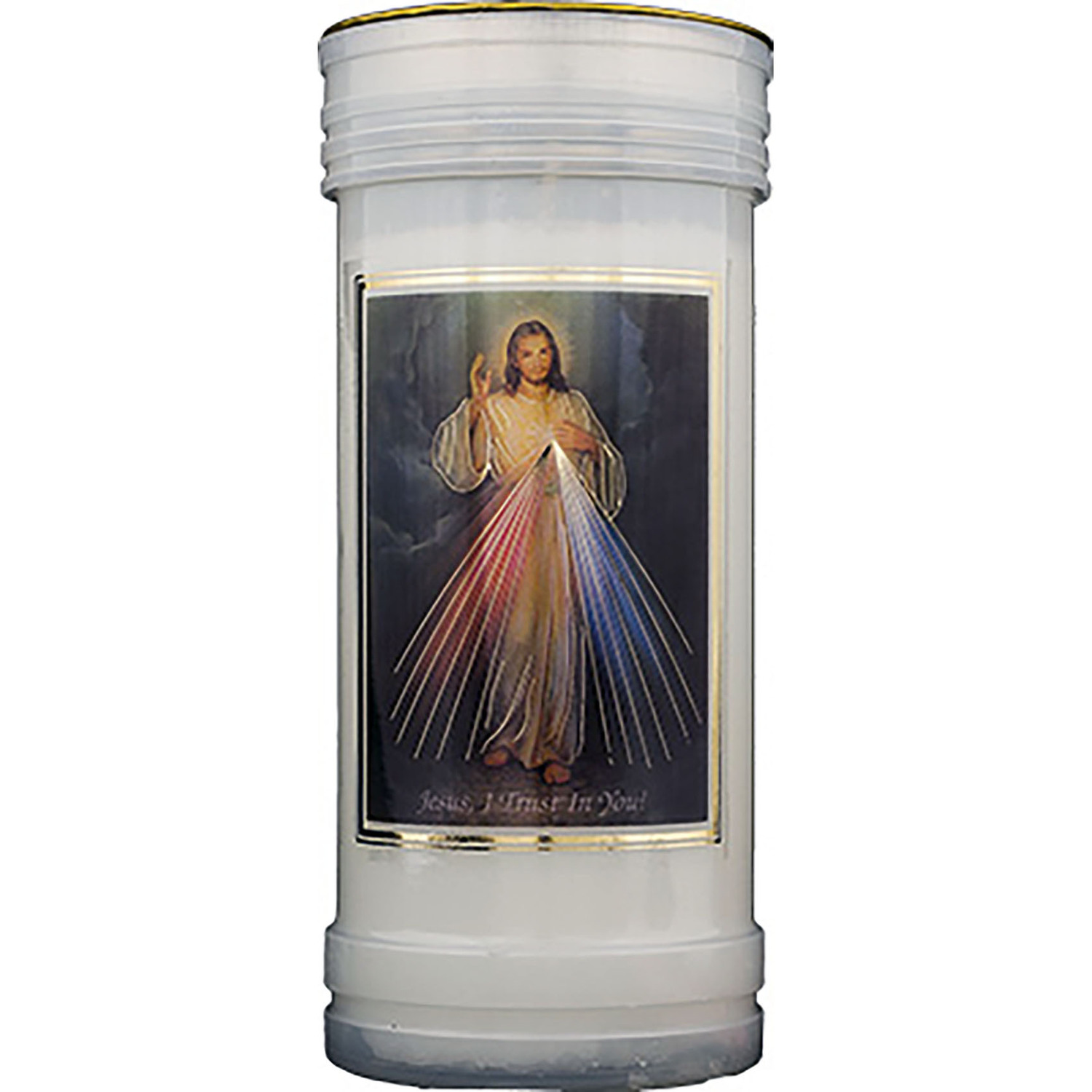 Divine Mercy Pillar Candle UK