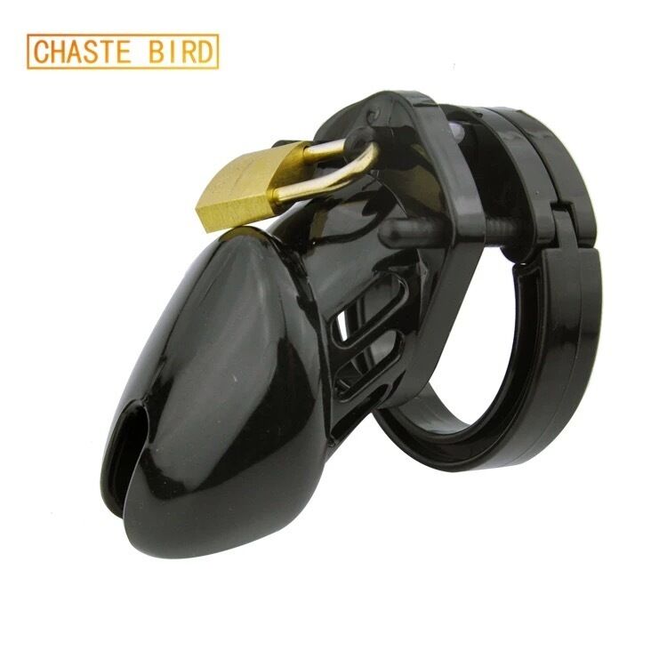 Nessus Play small lightweight multi ring plastic padlocked chastity cage