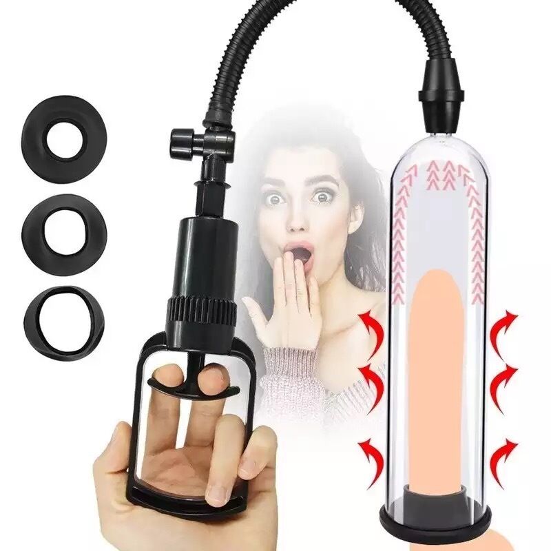 Nessus Play negative pressure penis pump with pressure pull handle