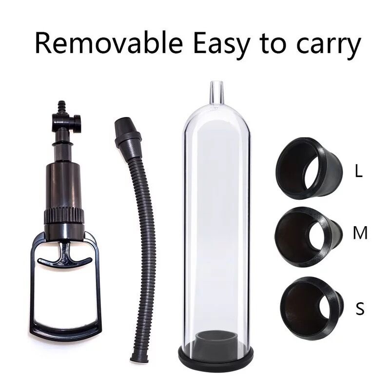Nessus Play negative pressure penis pump with pressure pull handle