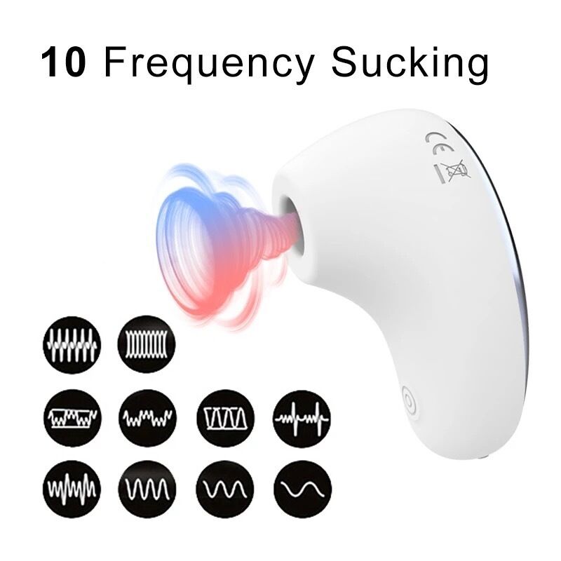 Nessus Play clitoris stimulation sucker vibrator with USB charger