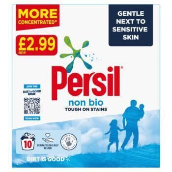 Persil Fabric Cleaning Washing Powder Non Bio 21 Wash