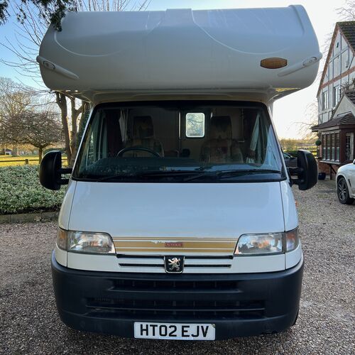 2002 Autocruise Vista Super Compact 4.8m 4 Berth Motorhome Peugeot Boxer 1.9TD