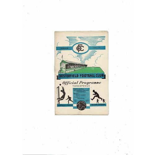 Chesterfield Home Football Programmes