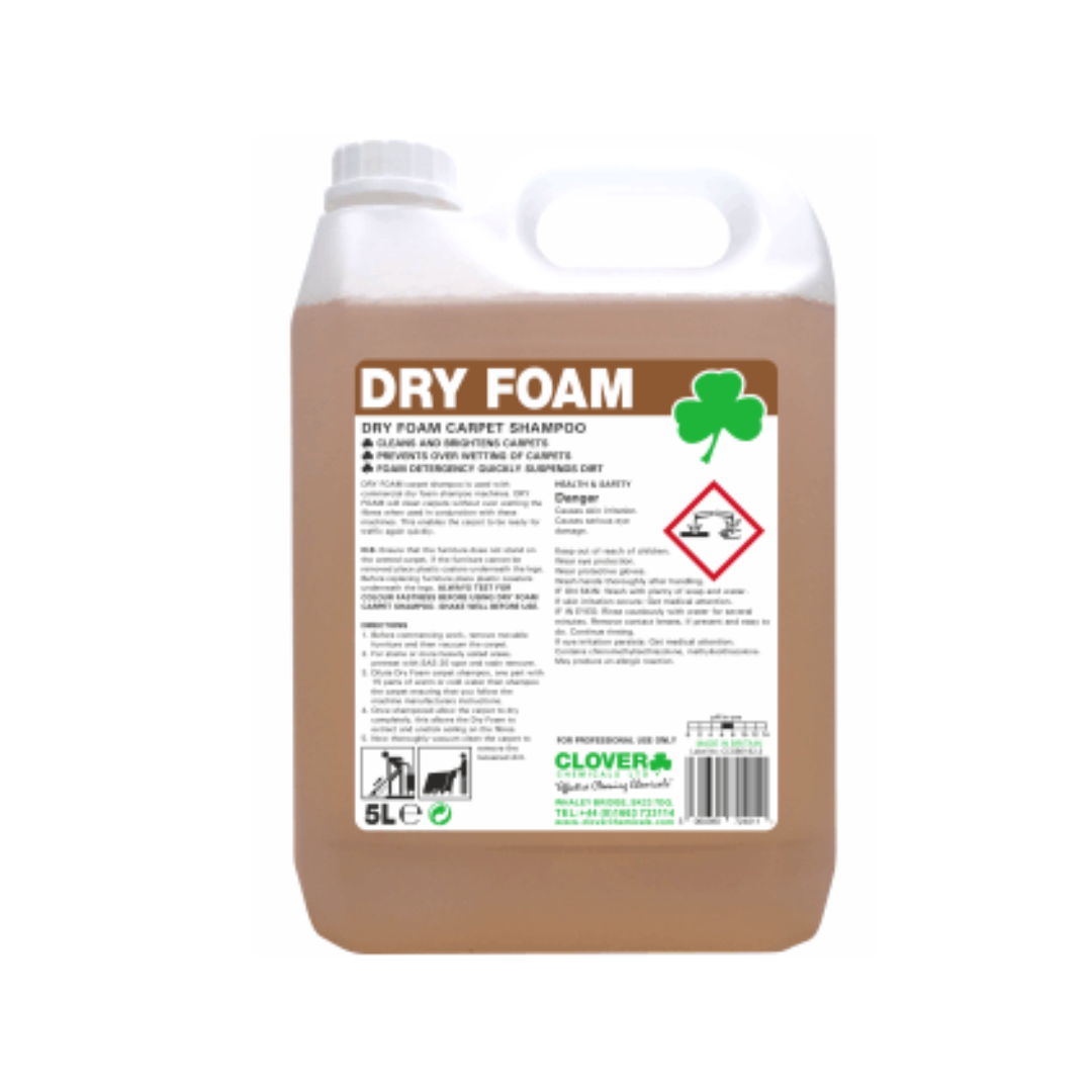 Dry Foam Impact Support Solutions Ltd. Commercial Cleaning Supplies