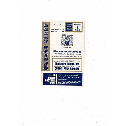 Europa League, UEFA/Fairs & Inter Toto Cup Final Football Programmes