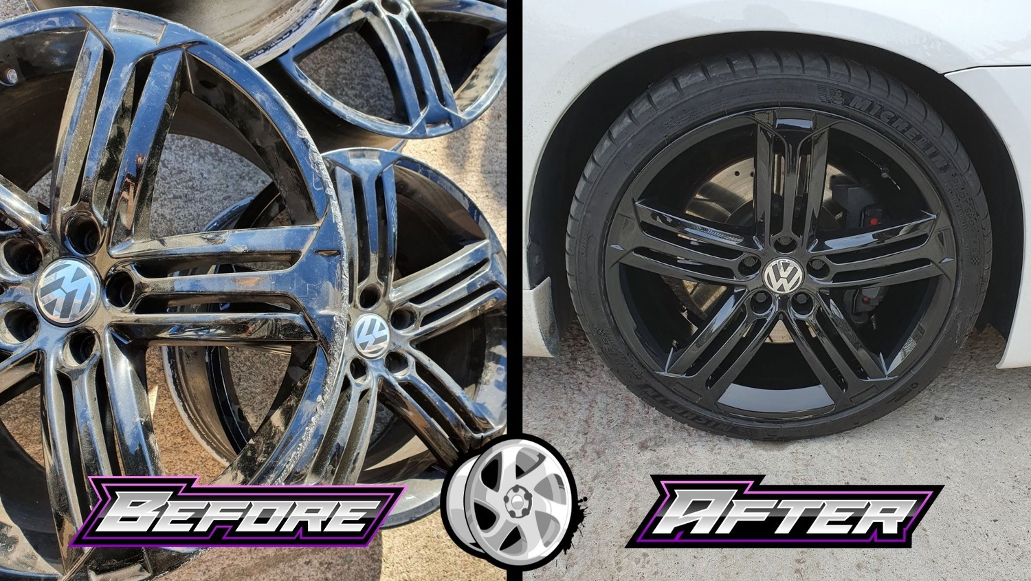 Our Portfolio Wicked Coatingz Alloy Wheel Refurbishment Forfar