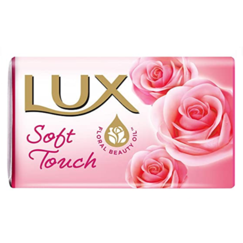 Lux Soft Touch Bar Soap with Floral Fusion Oil & French Roses 3 x 85g