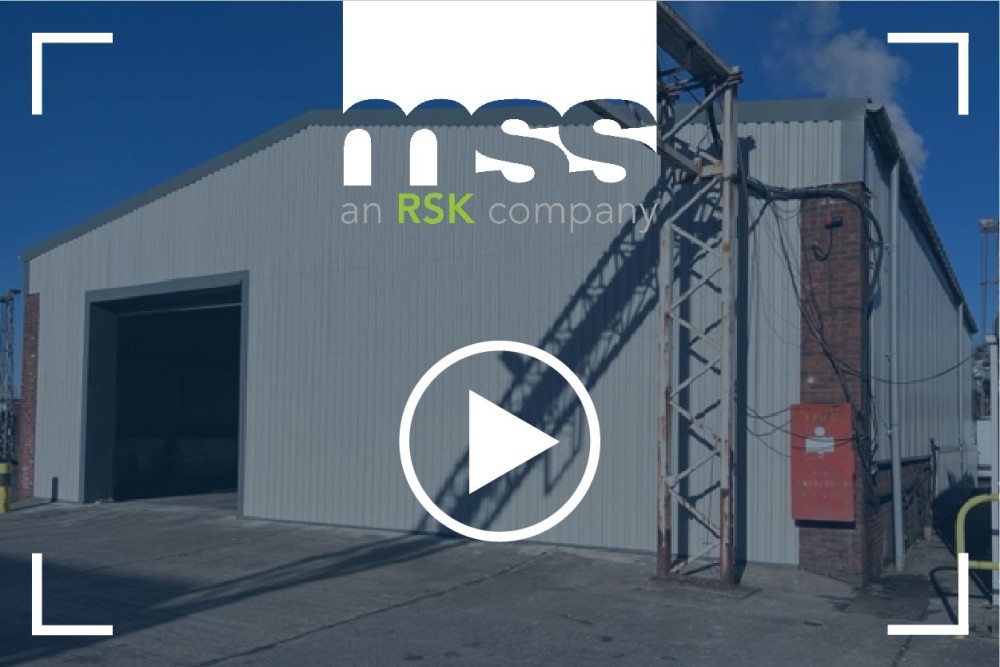 Removal of Asbestos cladding & re-cladding Timelapse