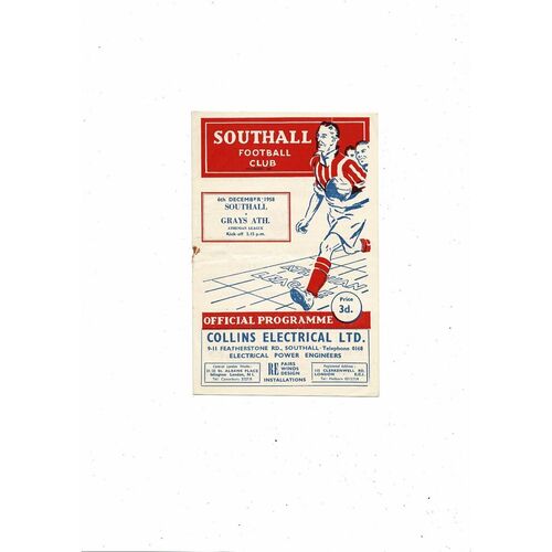 Southall Home Football Programmes