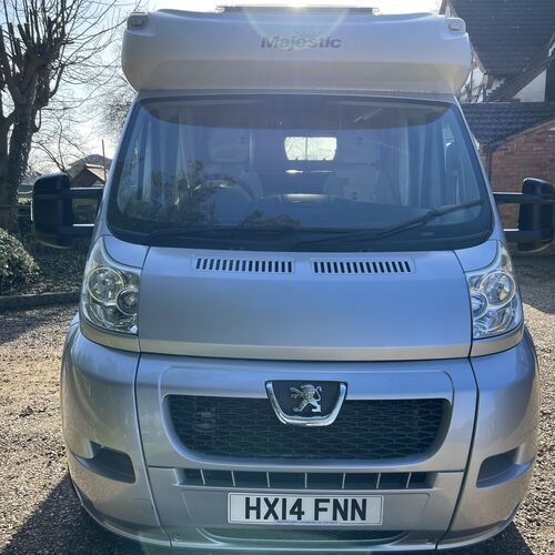 2014 Elddis Majestic 115 Motorhome 2 Berth Peugeot BOXER HDI ONLY 16083 Miles