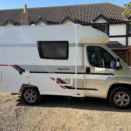 2014 Elddis Majestic 115 Motorhome 2 Berth Peugeot BOXER HDI ONLY 16083 Miles