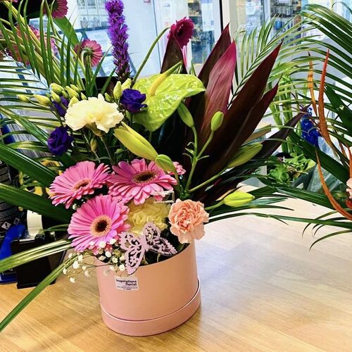 Boxed Flowers Inspirations Florist Huddersfield Florist