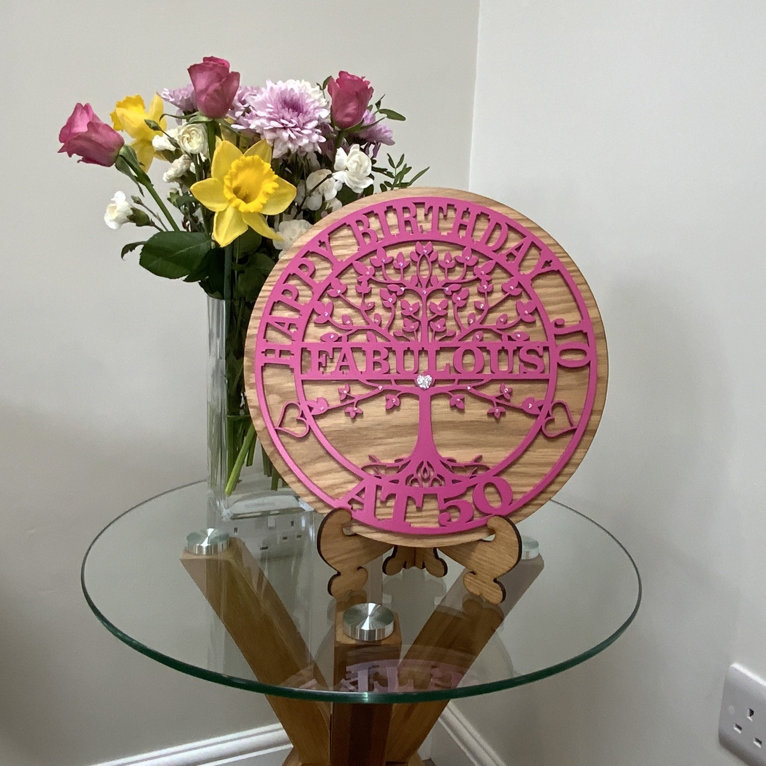 Customised Tree Of Life Birthday Gift Custom Birthday Present Tree