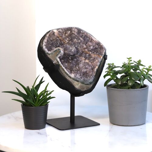 Amethyst Geode Crystal Pod