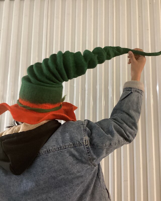 Pumpkin crazy hat