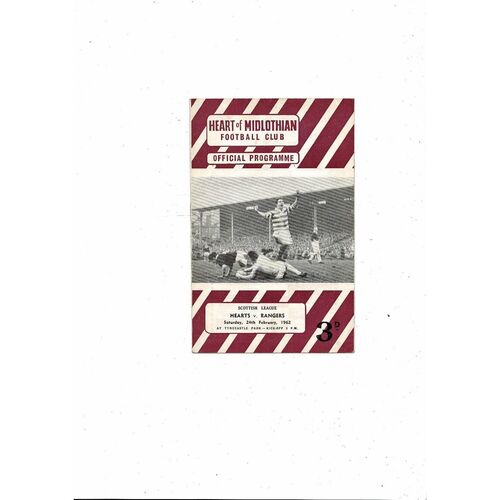 Hearts Football Programmes