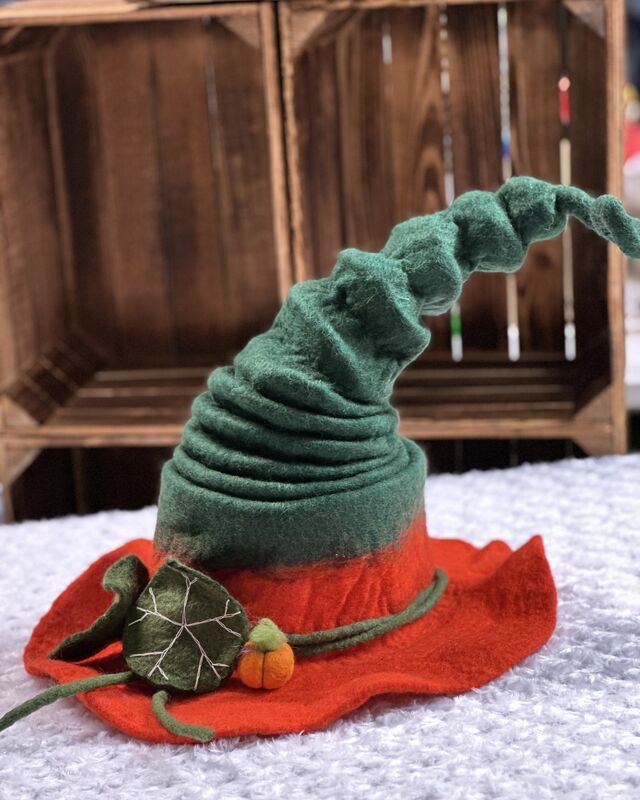 Pumpkin crazy hat