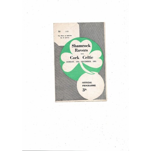 Shamrock Rovers Football Programmes