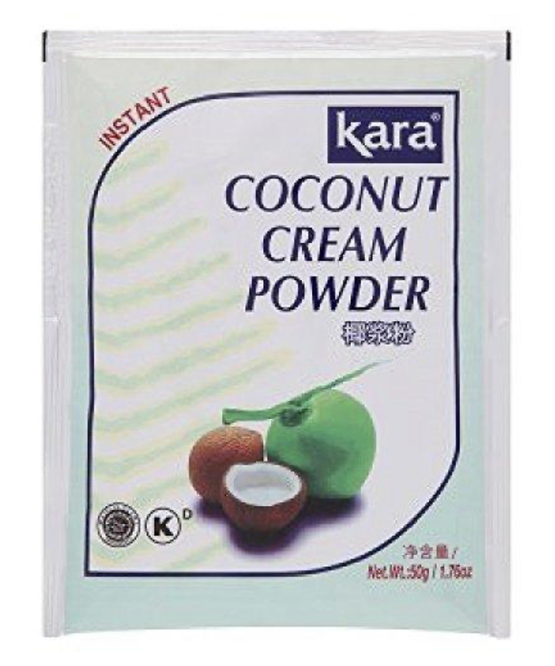 Kara Instant Coconut Cream Powder 50g The Little Yellow Label Company