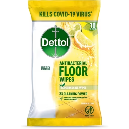 Dettol Antibacteria Floor Wipes 10's