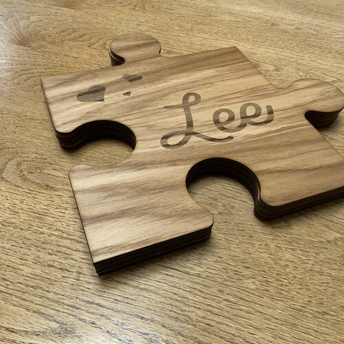 Personalised jigsaw placemats