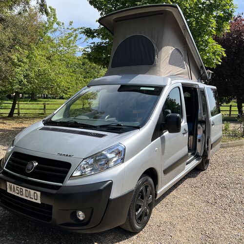 2009 Fiat SCUDO DL 120 M-JET SWB Torbay Fusion Camper Van 4 Berth PRO CONVERSION