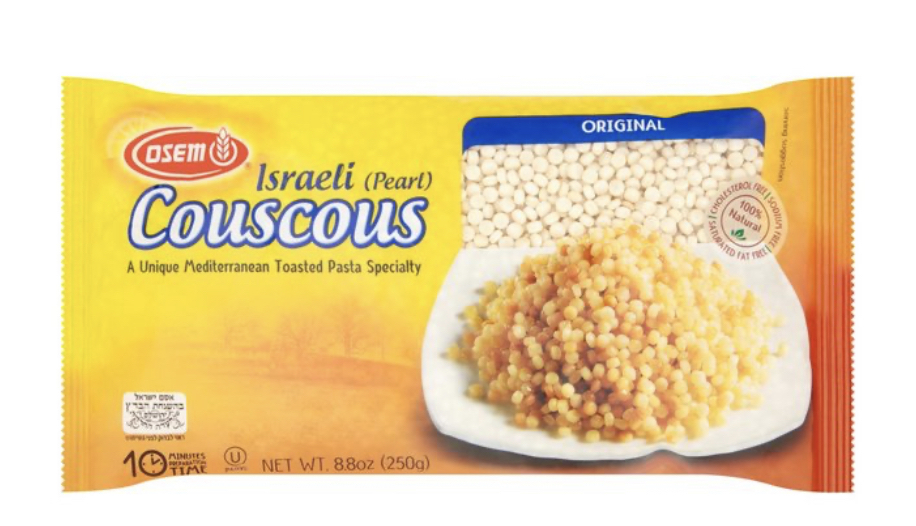 Toasted Israeli Couscous by Osem 250g The Little Yellow Label Company