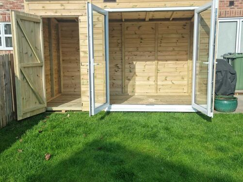 #007 12x6 Pent Summer House