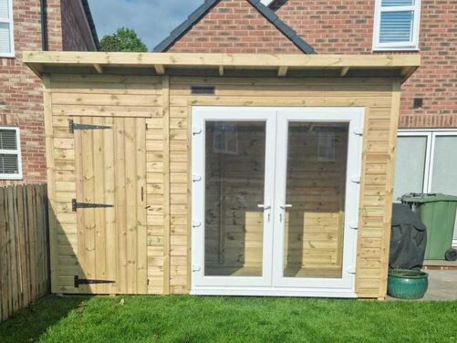#PVC007 12x6 Pent Summer House