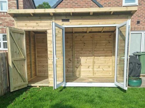 #PVC007 12x6 Pent Summer House