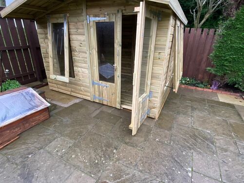 #SHA062 10x8 Apex Summer House