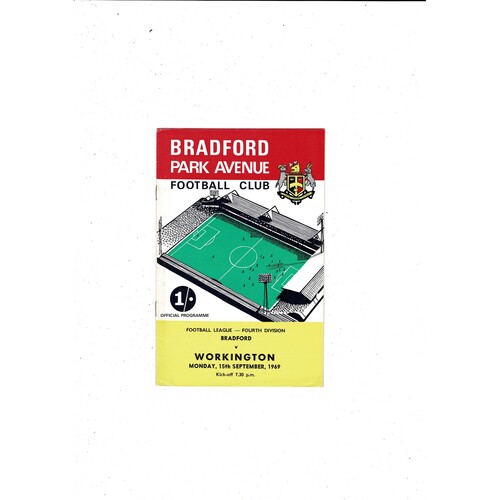 Workington Away Football Programmes