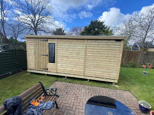 #A042 18x12 Apex Shed