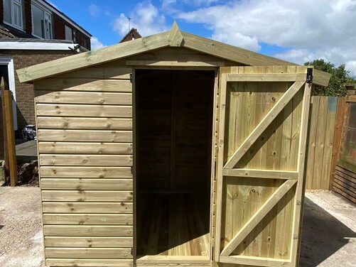 #A051 8x6 Apex Shed