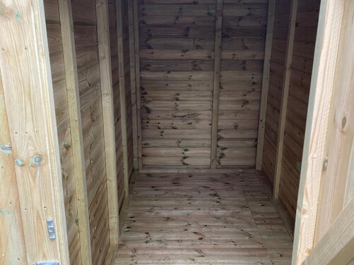 #A054 12x10 Apex Shed with Open Area
