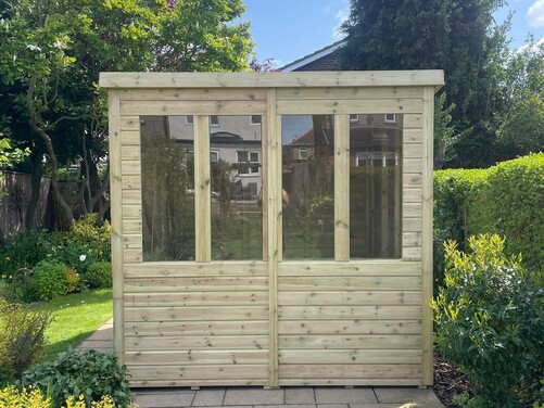 #P002 8x8 Potting Shed