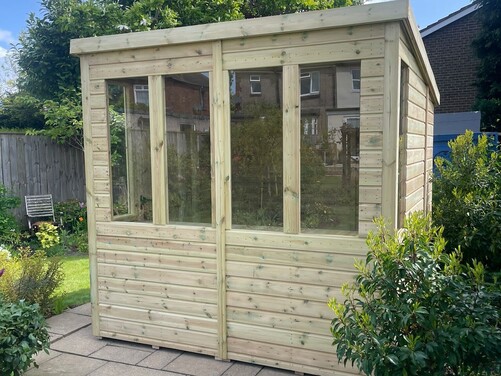 #P002 8x8 Potting Shed